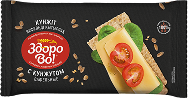 Хлебцы вафельные "Здорово!", с Кунжутом, 75 гр.